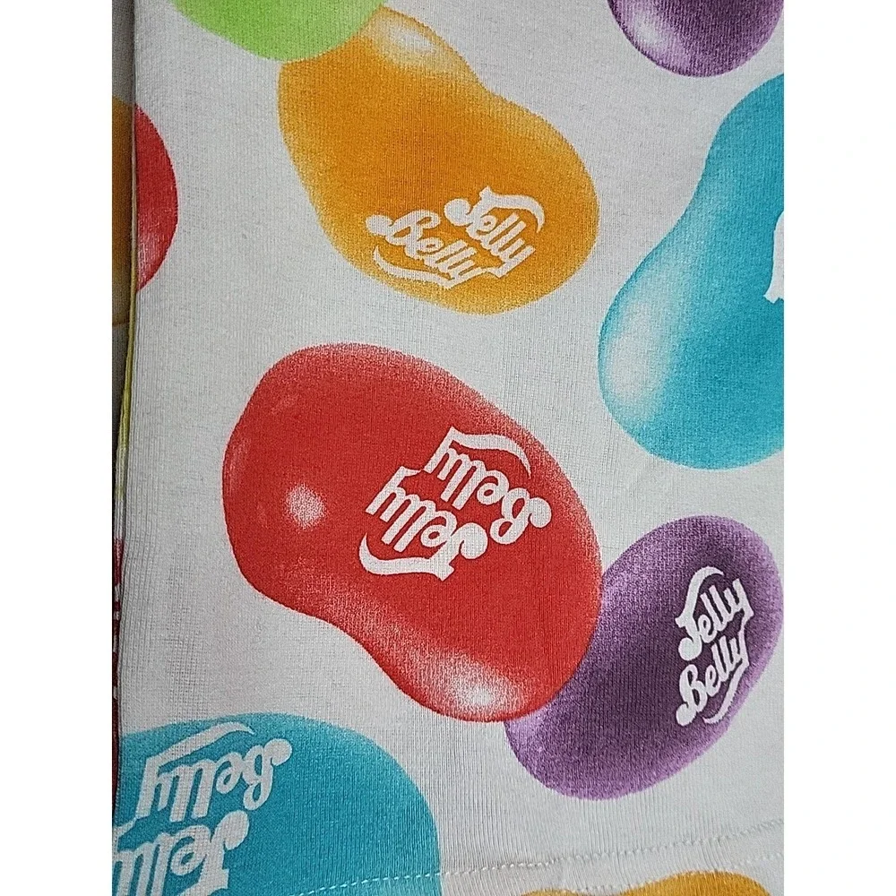 Jelly Belly Jellybean Pajama Set Size 4T Easter Pajamas Short Sleeve Shirt Pants